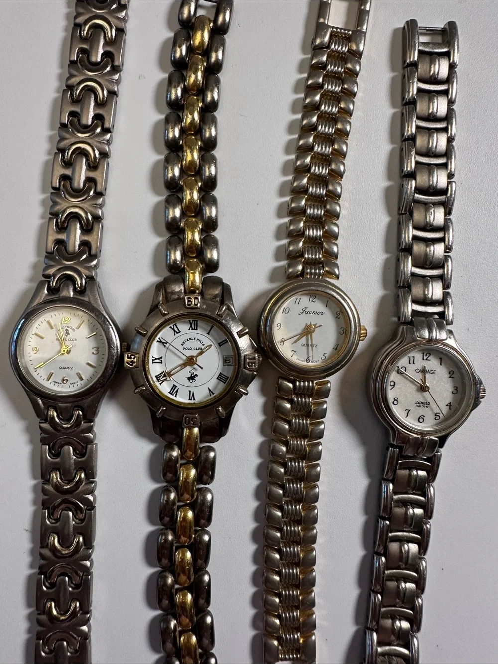 Bundle of 4 Y2K Branded Women’s watches AS IS UNTESTED 1990s/2000